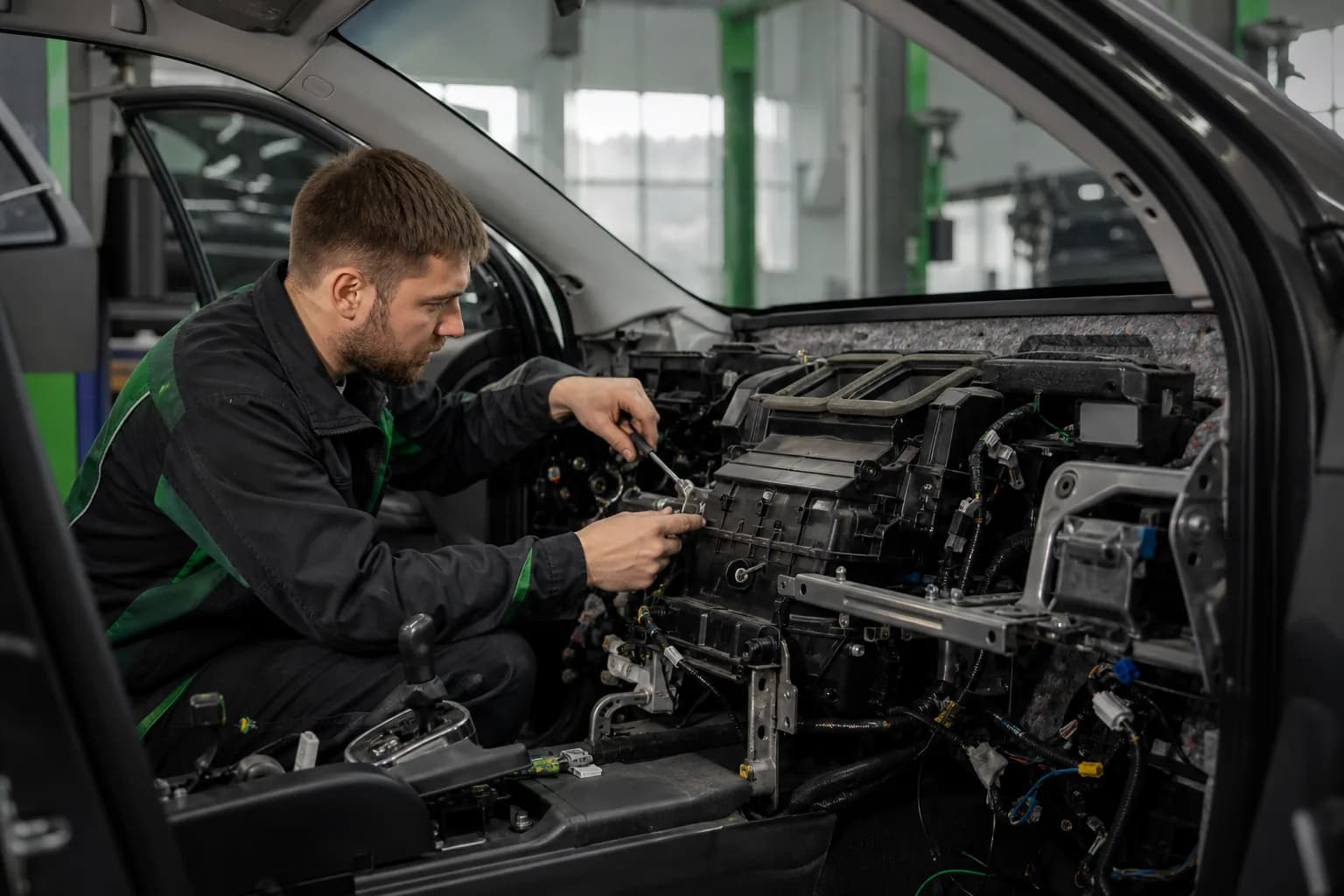 Ремонт печки и отопителя салона автомобиля