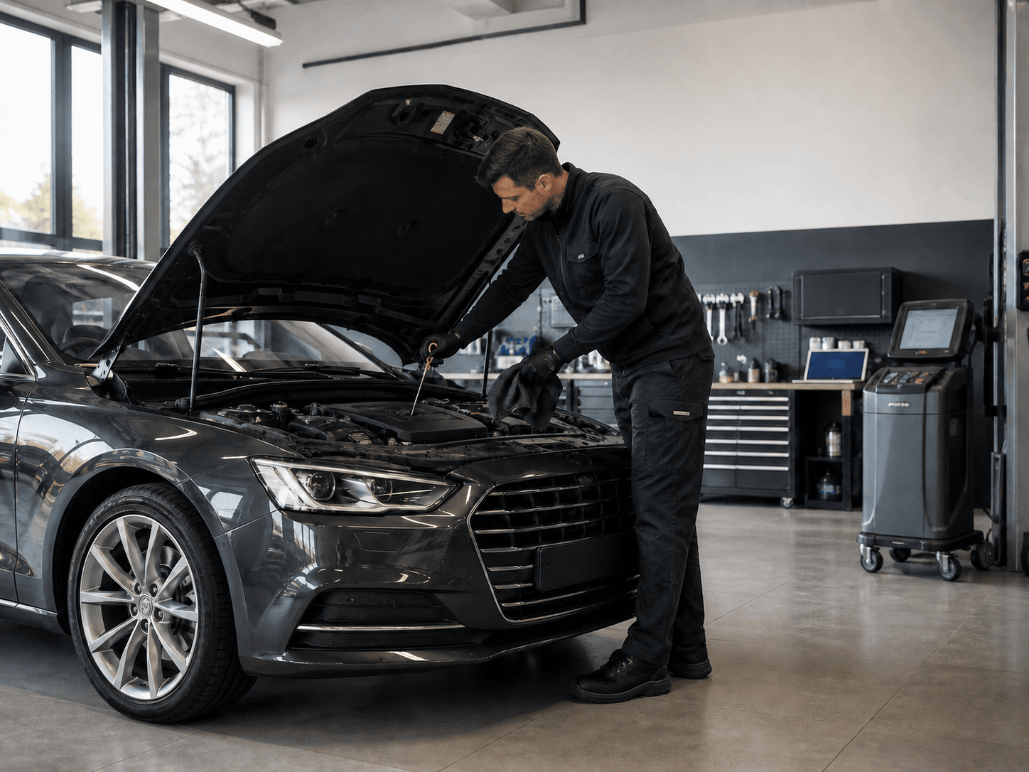 Плановое техническое обслуживание автомобиля в автосервисе